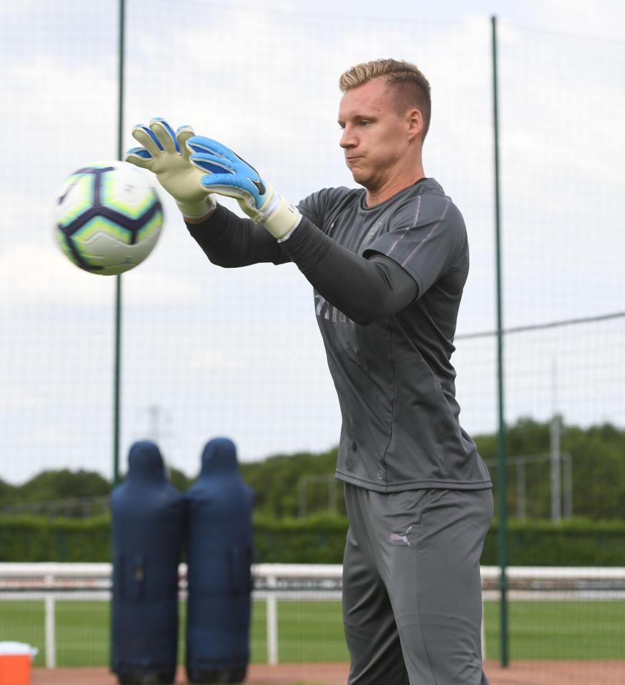  Bernd Leno moved to Arsenal from Bayer Leverkusen