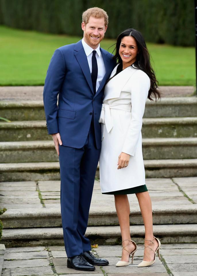  Meghan Markle is a long-term lover of the New York designer and even wore their nude strappy heels for her engagement announcement last year