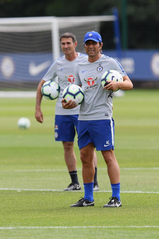  Conte is expected to be replaced as manager by Maurizio Sarri at Chelsea