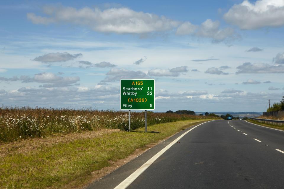  The A165 takes you down to a unique coastal headland