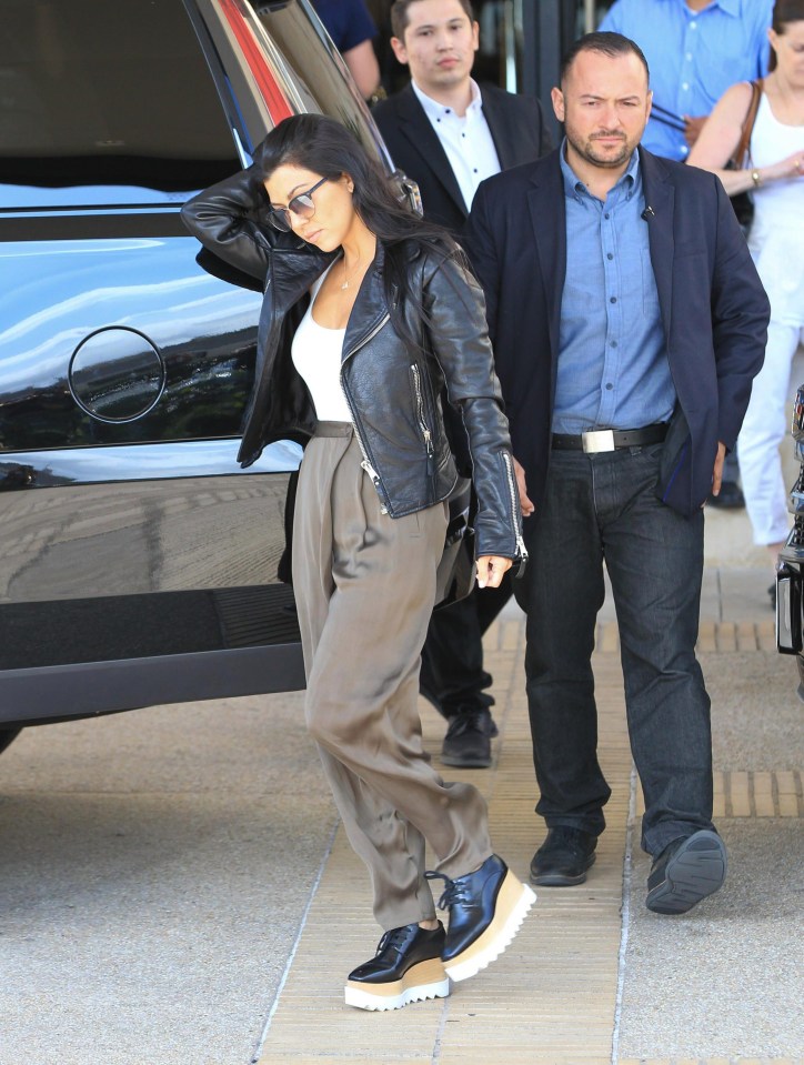 Kourtney Kardashian is spotted wearing her Stellas