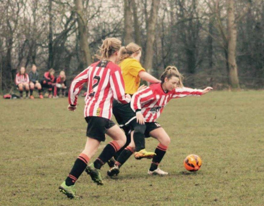  Daisy Maguire is said to 'take few prisoners' on a football pitch for Sheffield United ladies, much like her older brother Harry