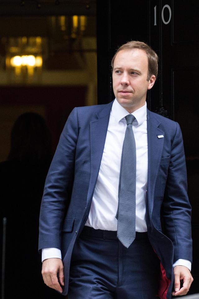  Health Secretary Matt Hancock revealed plans for the NHS in case of a no deal brexit