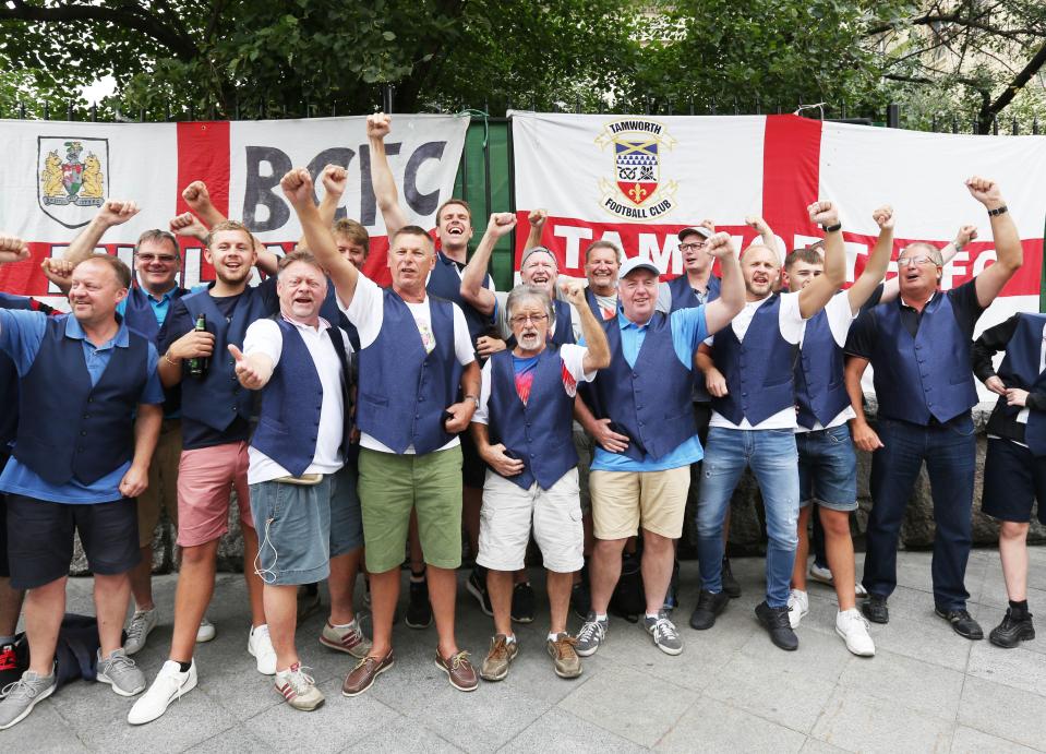  Fans in Moscow are taking style notes from Gareth