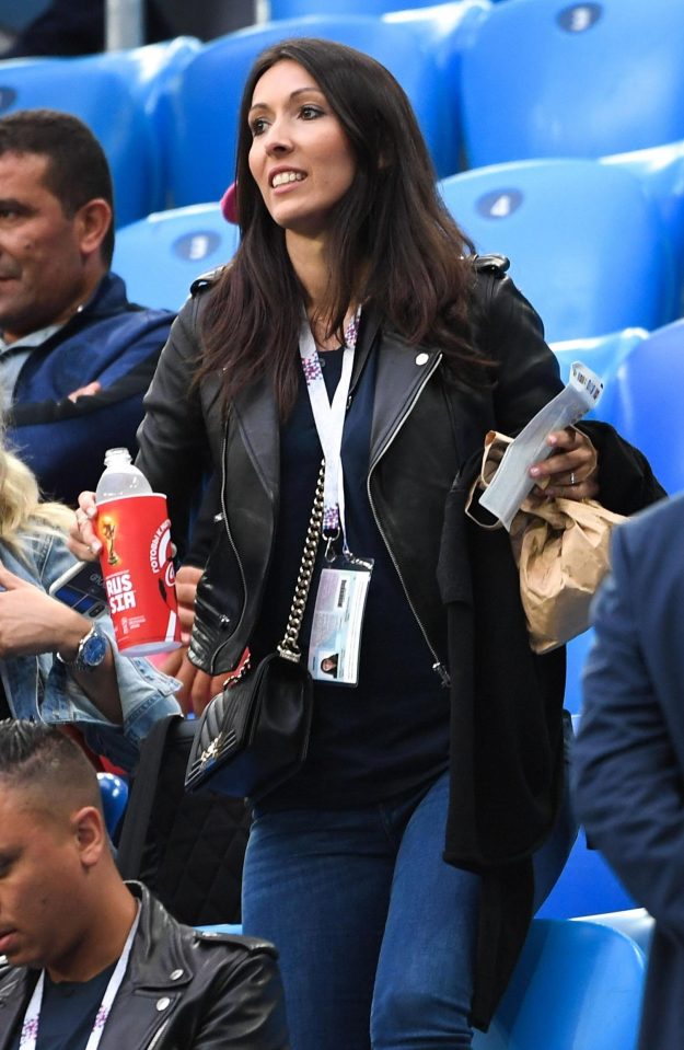  Jennifer Giroud has travelled to Russia to cheer on her partner