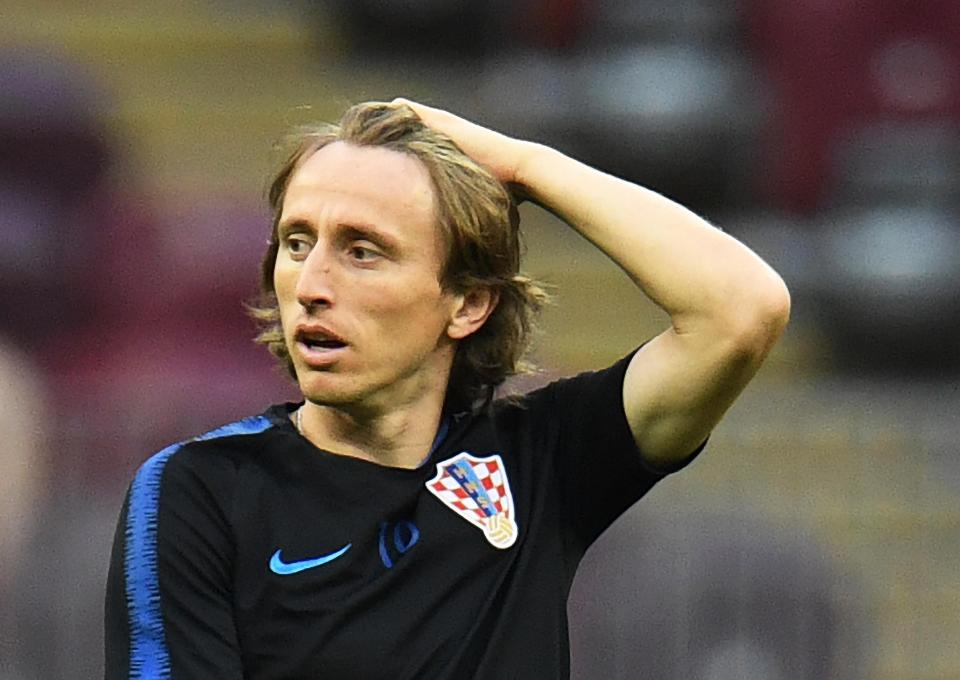  Despite leading them to the brink of World Cup glory, Luka Modric divides opinion in Croatia