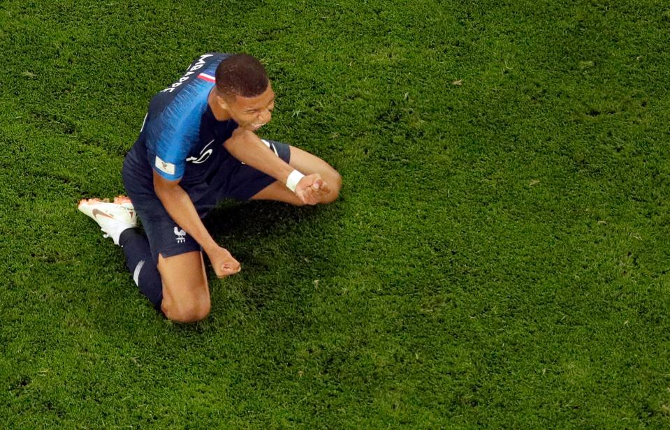  The French forward attempted numerous time-wasting antics during his country's victory over Belgium