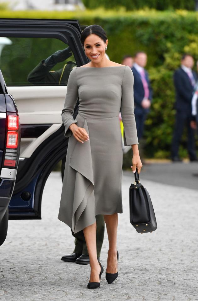  The Duchess of Sussex stunned in a Roland Mouret dress