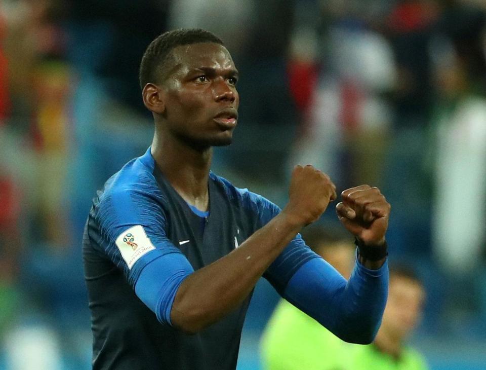  Paul Pogba was outstanding for France in win over Belgium