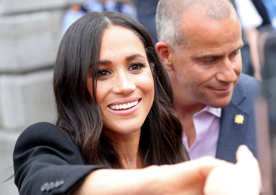  Meghan made a number of new admirers on their trip to Croke Park