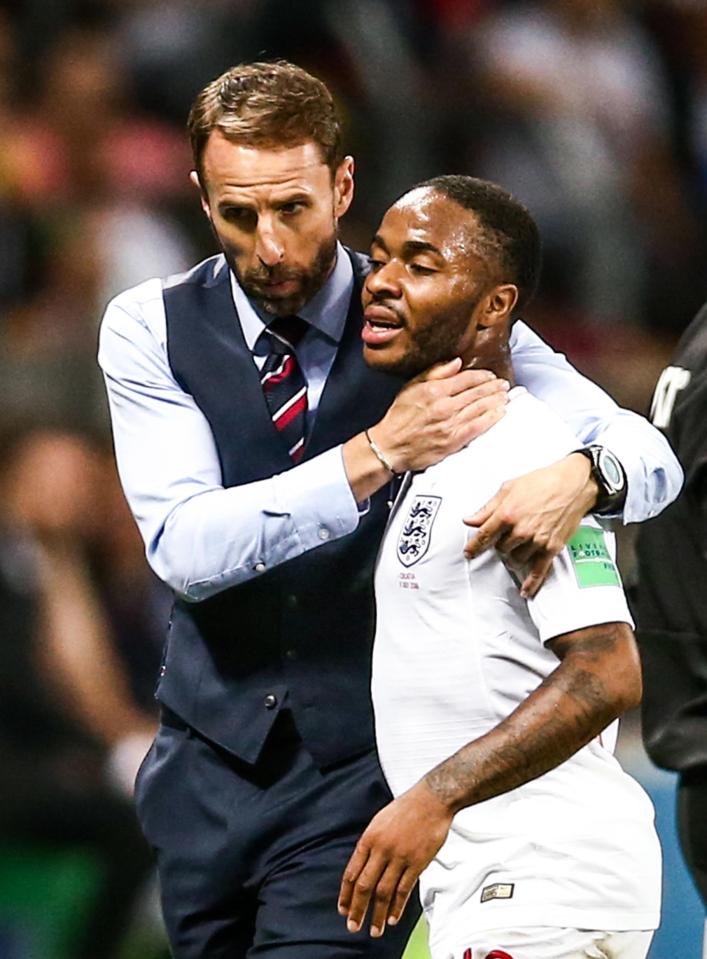  Raheem Sterling has enjoyed the full backing of Gareth Southgate