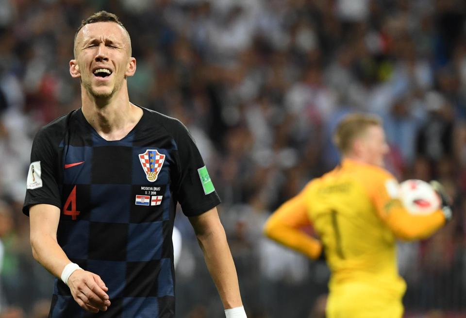  Ivan Perisic has been having treatment in Moscow for a thigh problem