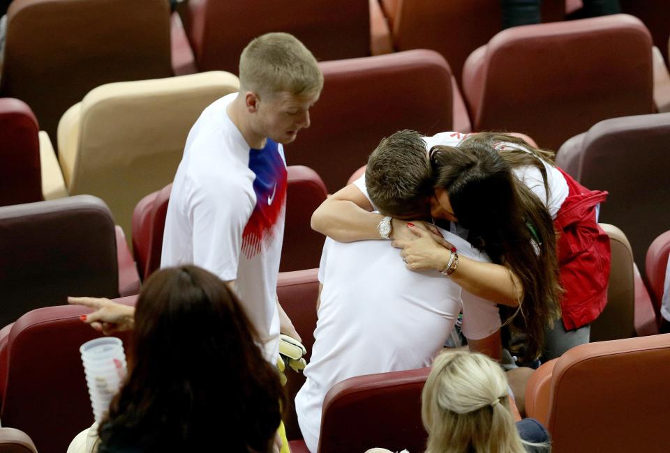  Jordan Pickford went to be with his family