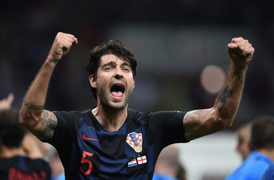  Vedran Corluka took extra delight in beating England