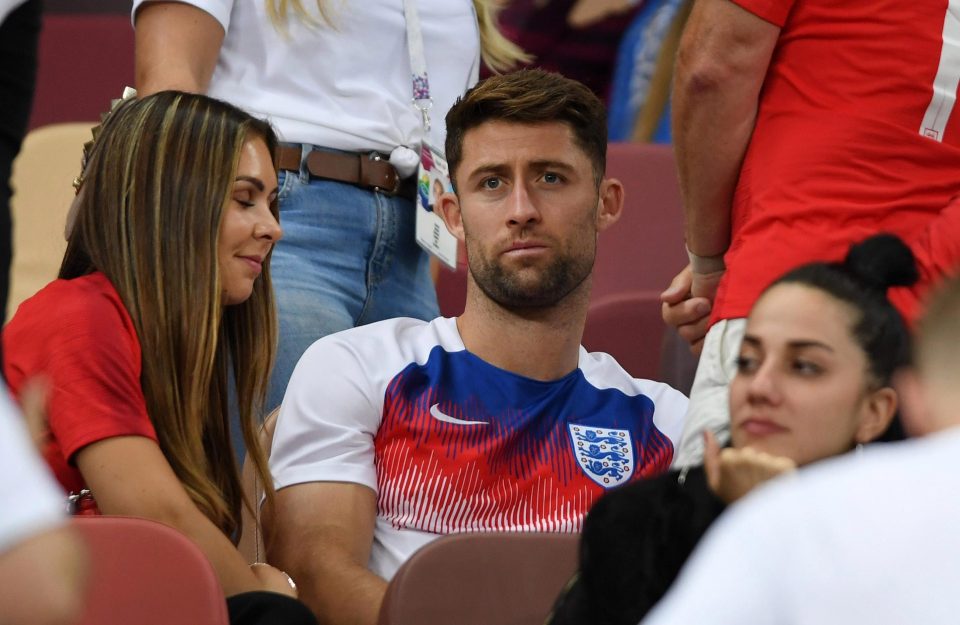  Gary Cahill looked dejected after the loss