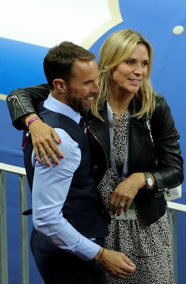  Southgate has been married to wife Alison for 20 years