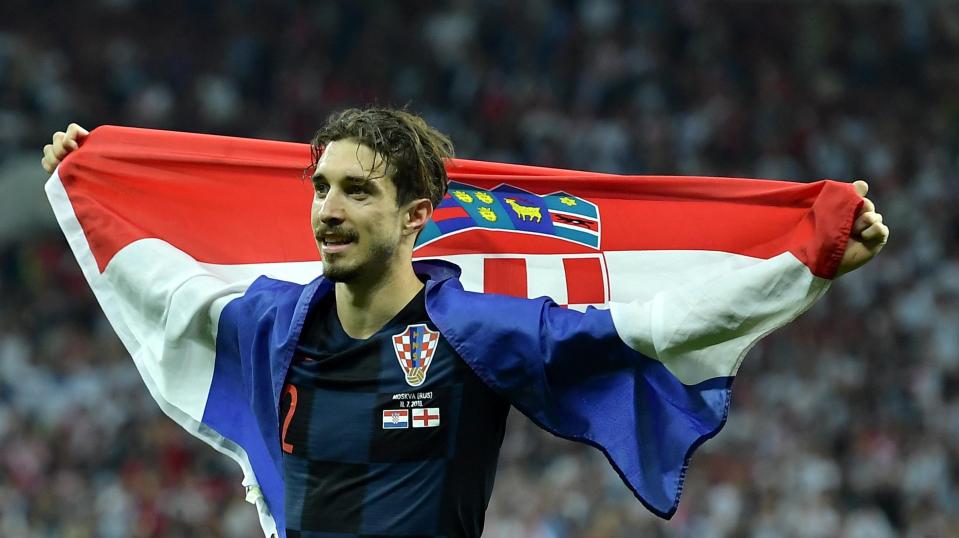  Sime Vrsaljko laid into England's style of football and claimed they are still a long ball team