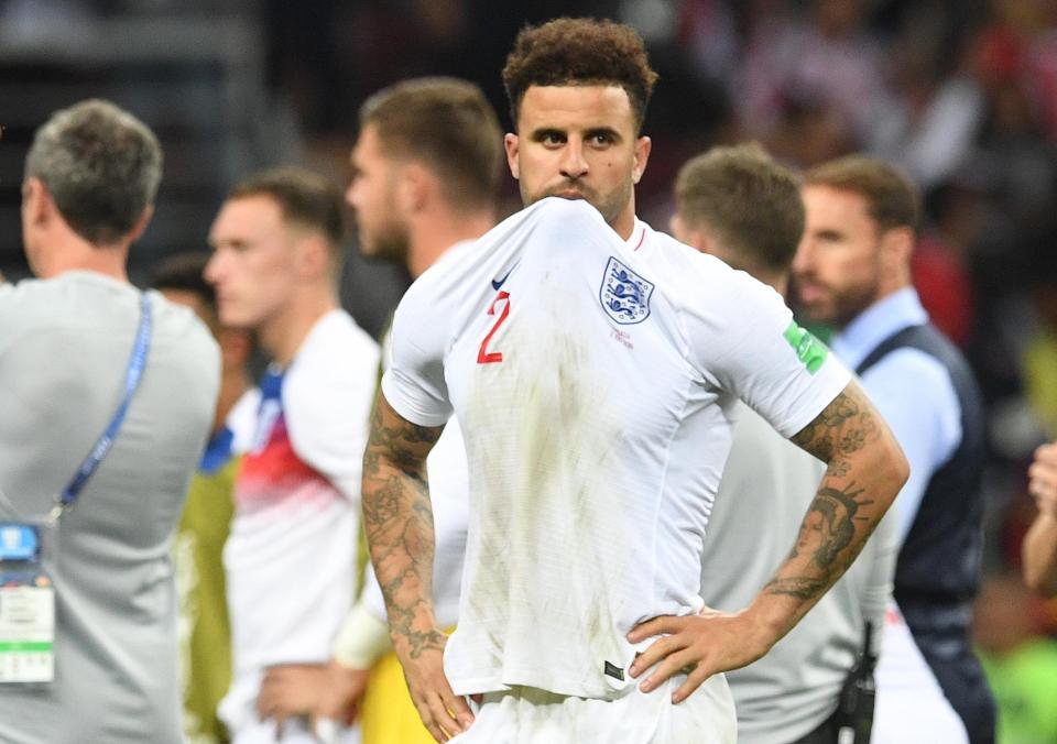  Kyle Walker's inexperience at centre-back cost England against Tunisia and Croatia