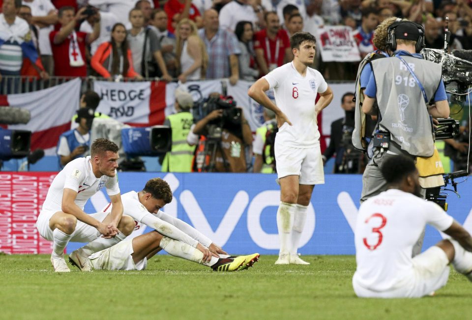  England stars were in tears after the devastating defeat to Croatia