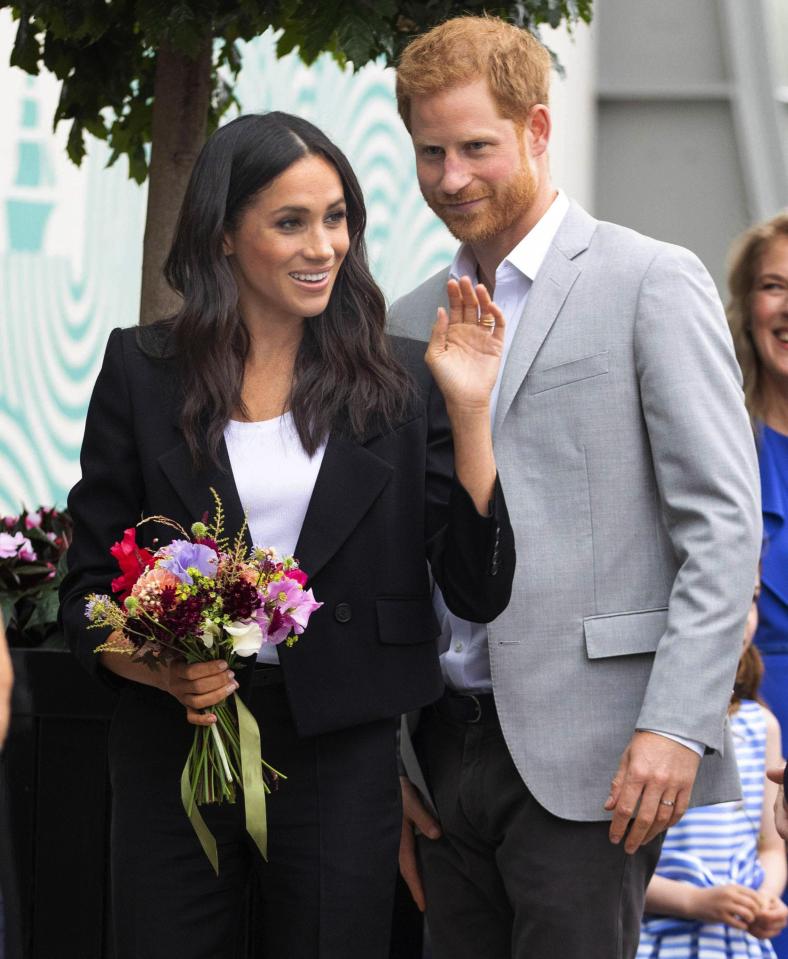  Meghan will leave Harry in the UK as she visits family and friends, a source said