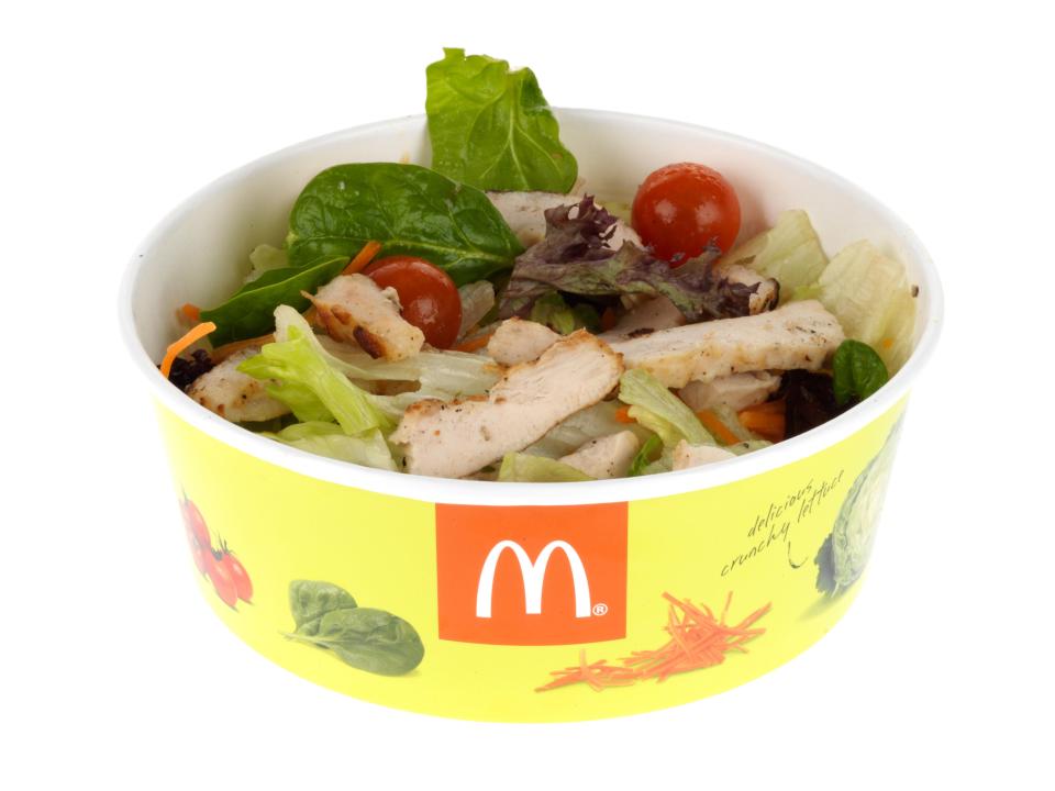  McDonald's said it was removing its salads from as many as 3,000 stores in two states