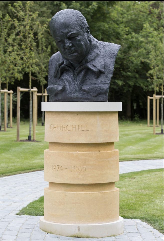  A bust of the man himself can be found outside in the memorial gardens