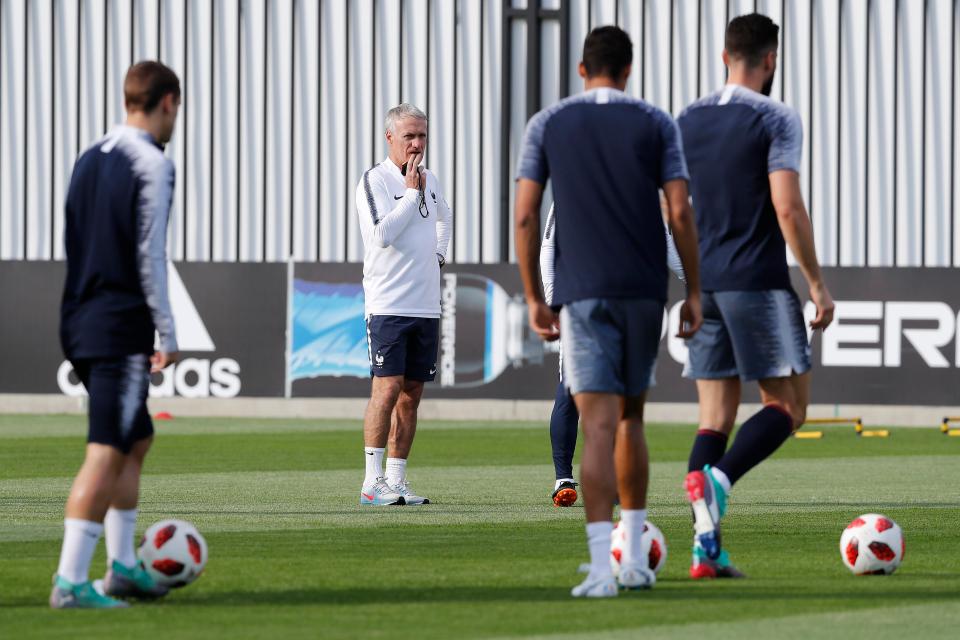  Deschamps will look to lead his side to another World Cup triumph