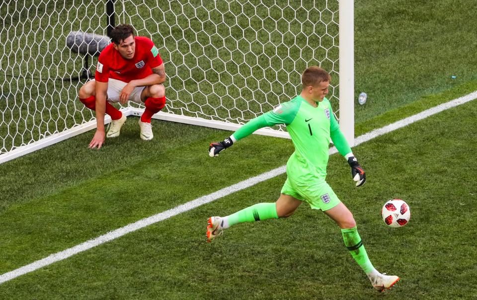  Goalkeeper Jordan Pickford has been superb throughout the World Cup.