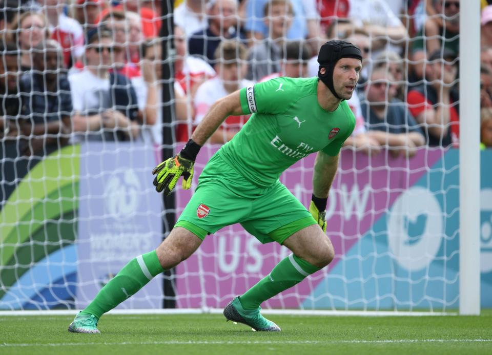  Petr Cech has emerged as a shock transfer target for Roma