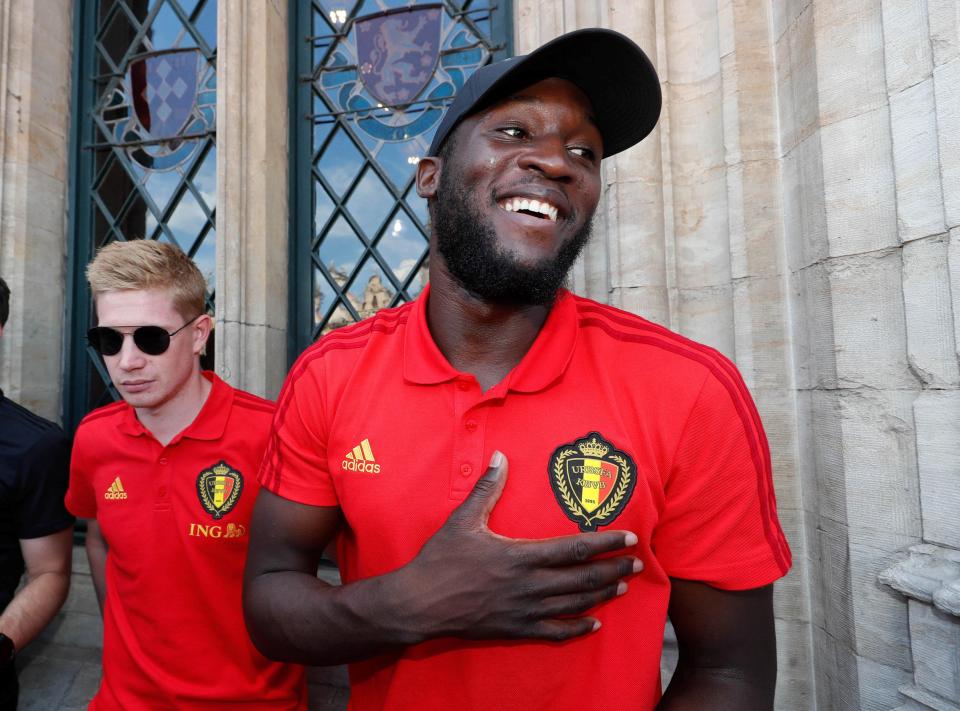  Romelu Lukaku is another one of United's stars with time off following Belgium's march to third at the World Cup