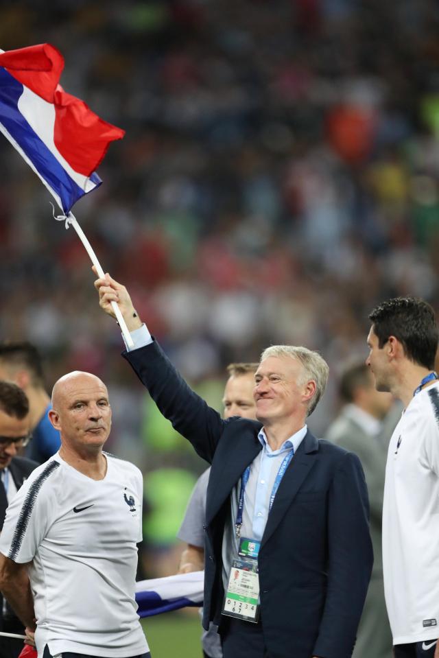  Didier Deschamps is now in ullustrious company alongside Mario Zagallo and Franz Beckenbauer