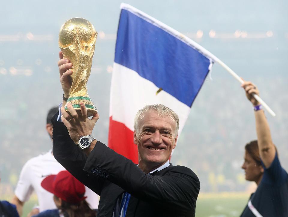  World Cup-winning manager Didier Deschamps has had two stations renamed after him