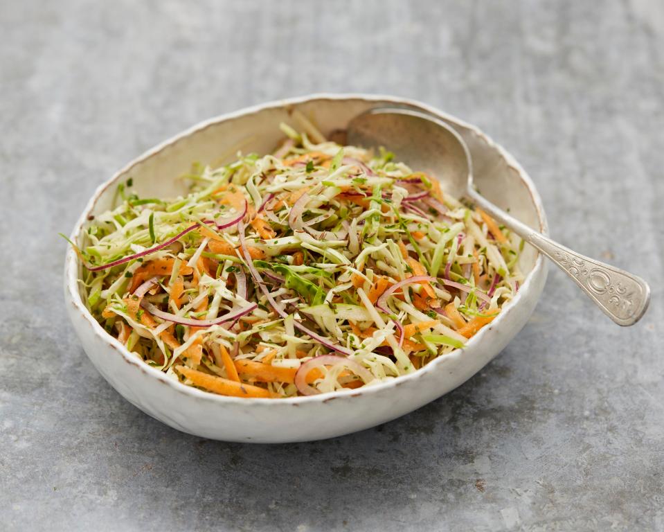  Add some of Joe's favourite homemade sides and desserts to your menu such as this slaw