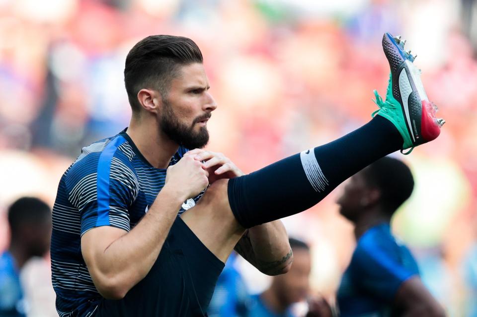  Giroud failed to have shot on target in Russia but was praised for his all-round contribution to the team