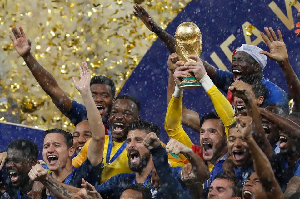  France won the World Cup for the second time, following their 1998 success