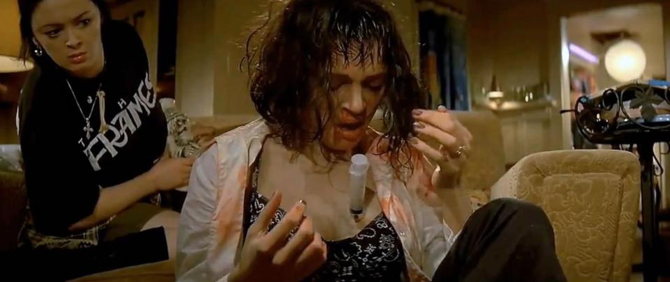  Richard compared himself to this scene of Uma Thurman in Pulp Fiction