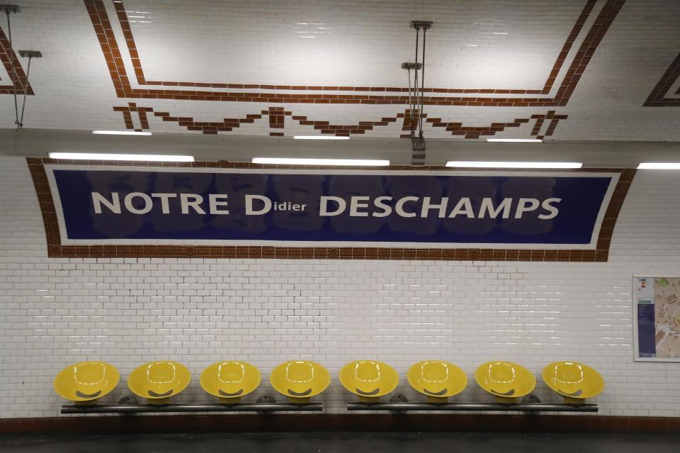  Notre-Dame des Champs has been renamed 'Notre Didier Deschamps'