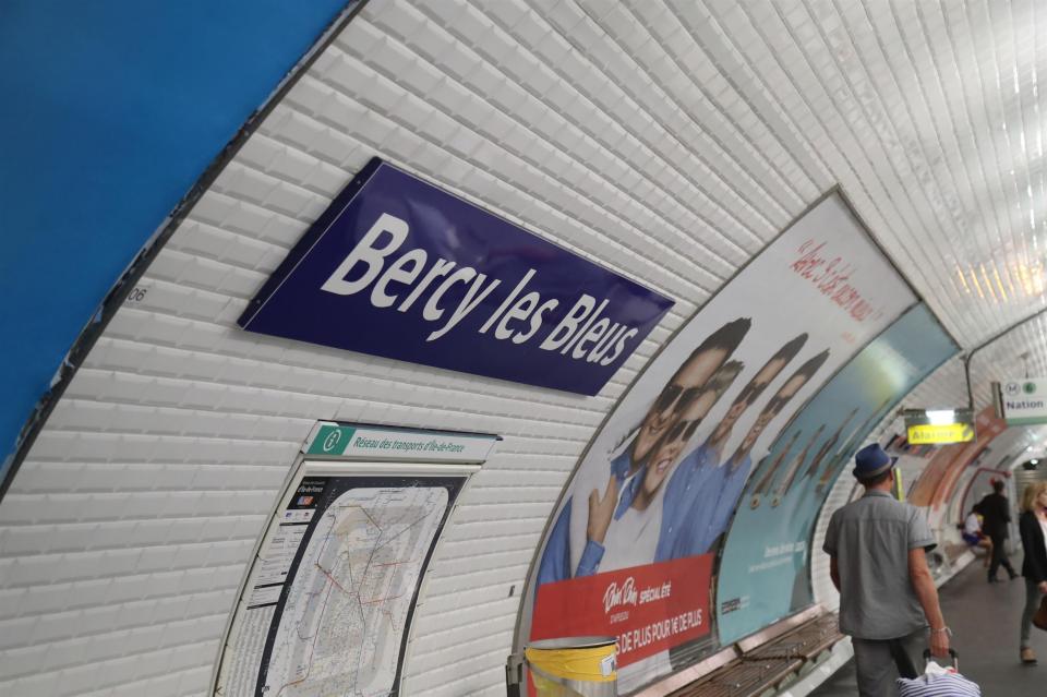  Bercy is now 'Bercy les Bleus' - a play on the French word for thanks, merci