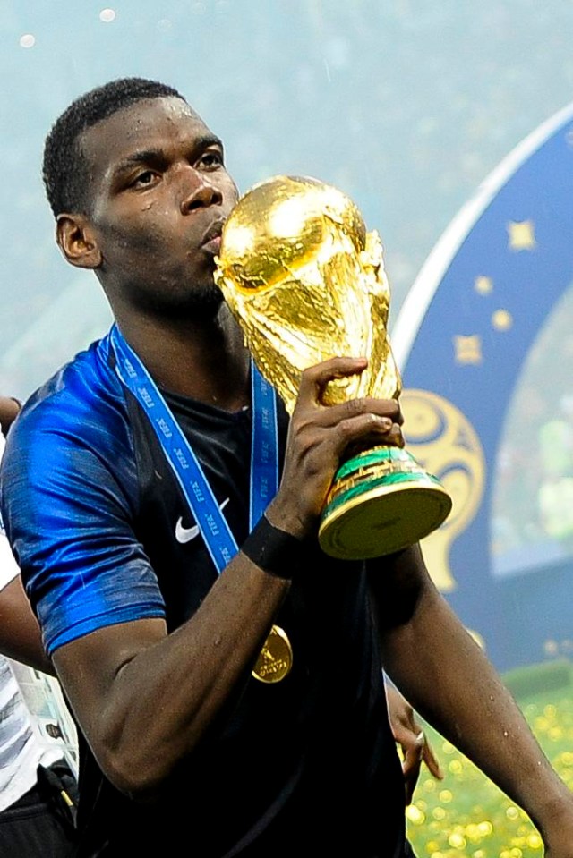 Pogba was one of France’s star performers as they lifted the World Cup trophy in Russia