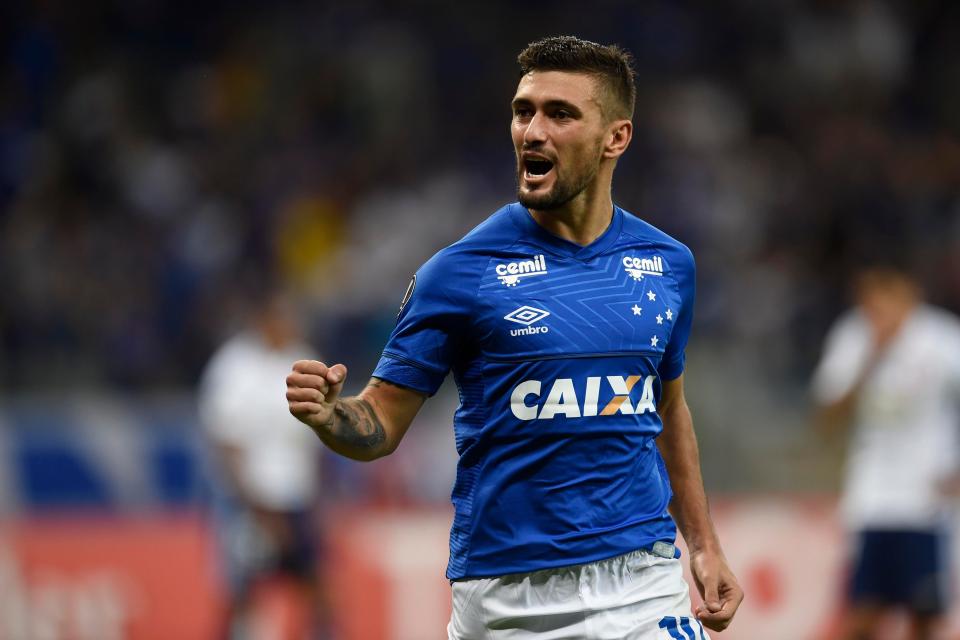  De Arrascaeta has been at Cruzeiro for three years