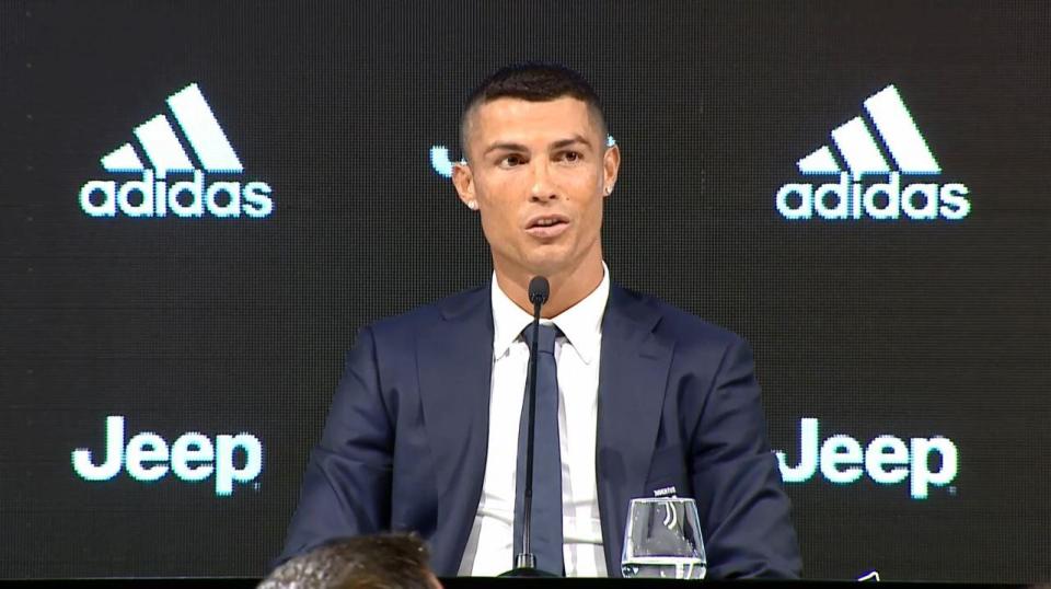  Cristiano Ronaldo says he still has plenty to offer as he contemplates his new life in Italy