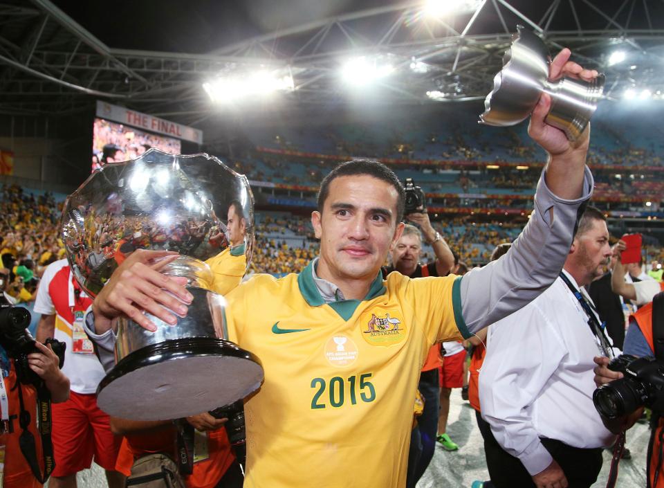  Tim Cahill scored 50 goals in 107 games for Australia