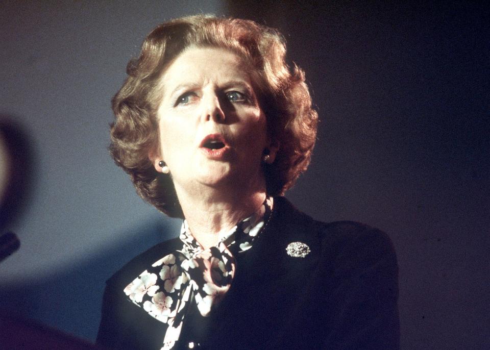  Aides were worried that Thatcher's head and neck were at risk in her official car