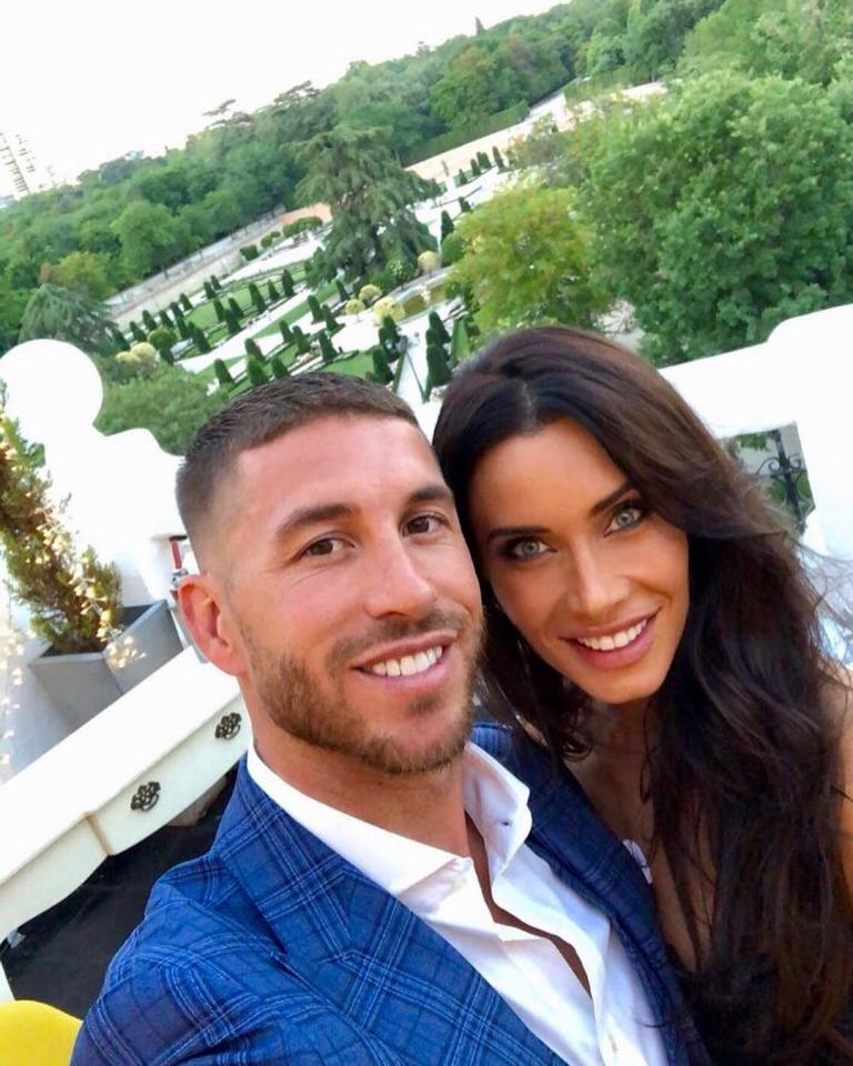  Sergio Ramos has been dating Pilar Rubio since 2012