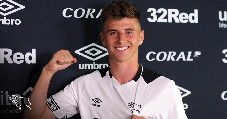  Derby have officially signed Mason Mount on loan from Chelsea