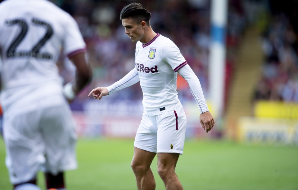 Jack Grealish has been in action for Aston Villa during their pre-season matches 