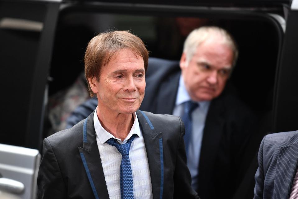  Sir Cliff was seeking damages from the BBC after their live coverage of a police raid on his home