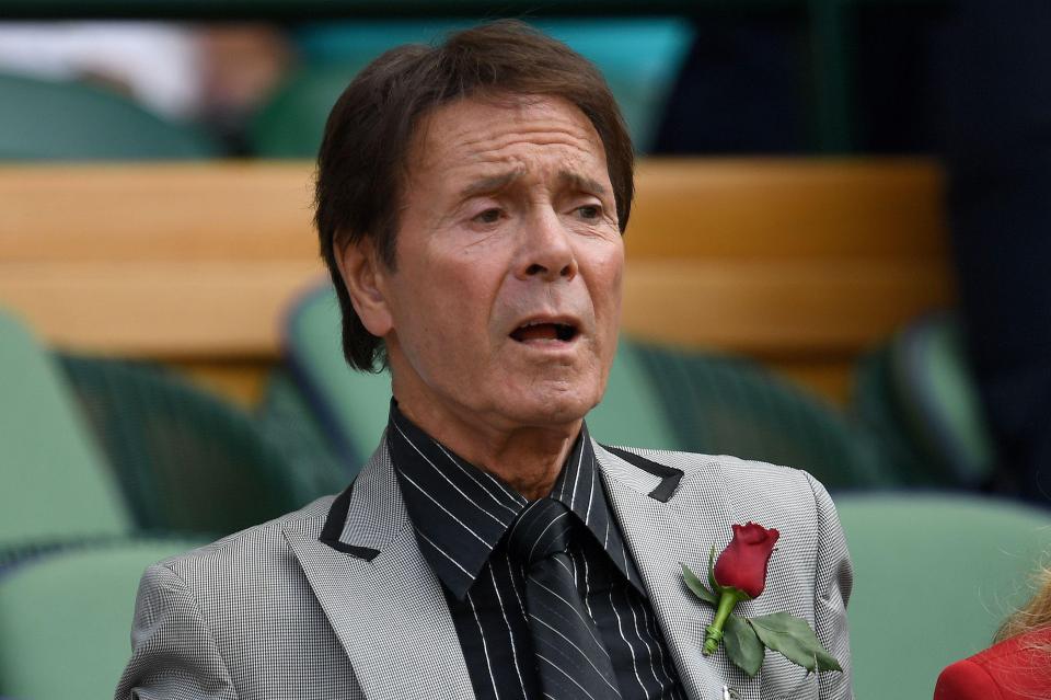  The home of Sir Cliff Richard was raided by police in a massive operation