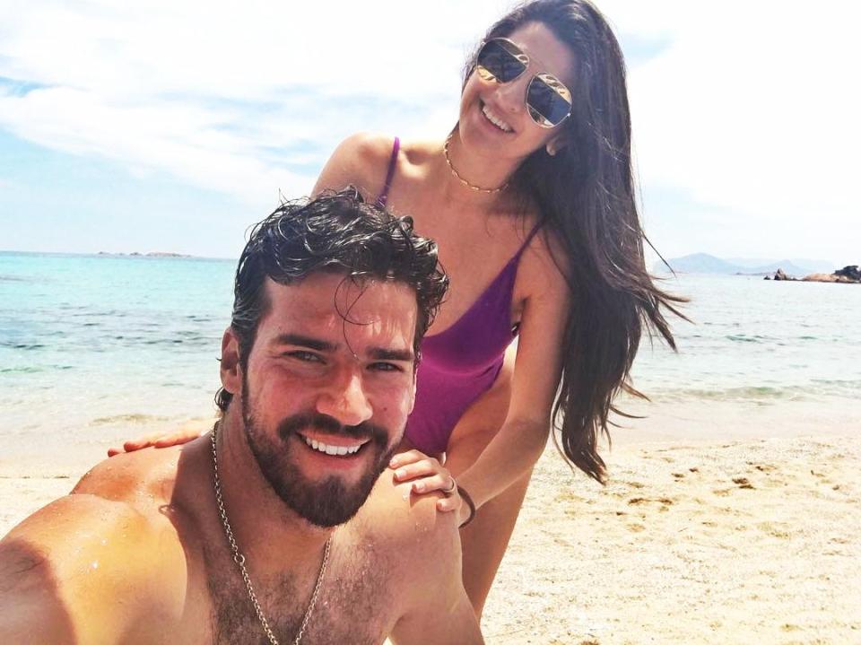  Reds fans will be looking forward to seeing Alisson - and his missus Natalia - at Anfield next season