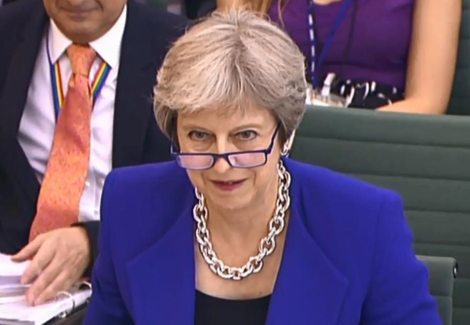  Theresa May urged businesses to start preparing for no deal with the EU last week